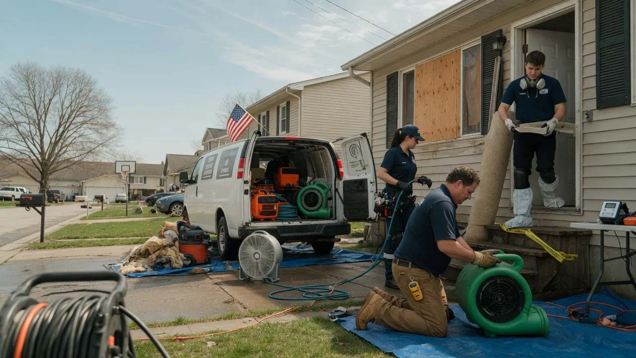 Water Damage Restoration in Centerville, IA near me
